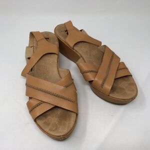 Korks by Kork-Ease Brenda Wedge Sandal Sz. 10